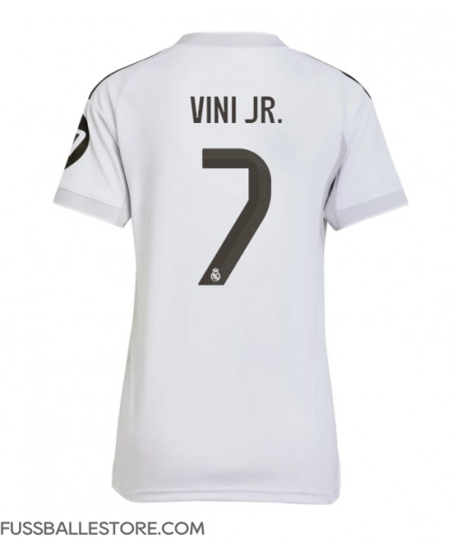 Günstige Real Madrid Vinicius Junior #7 Heimtrikot Damen 2025-26 Kurzarm Günstige Real Madrid Vinicius Junior #7 Heimtrikot Damen 2025-26 Kurzarm